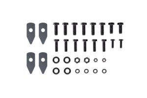 Ford Bronco Raptor Front Bumper Reinforcement Brackets - DV8 Offroad - Frame Horn Reinforcement - Black - `21-`25